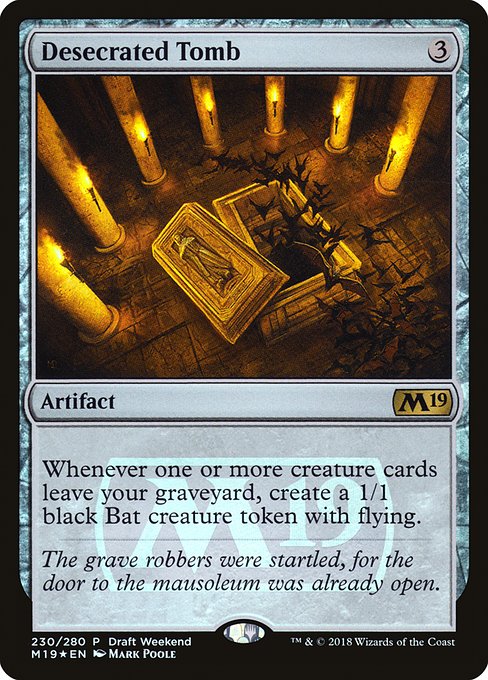 Magic the Gathering Card - Desecrated Tomb - MTG Circle