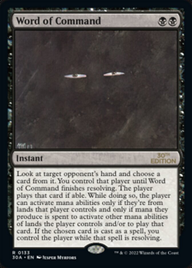 Magic the Gathering Card - Word of Command - MTG Circle