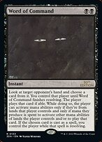 Magic the Gathering Card - Word of Command - MTG Circle