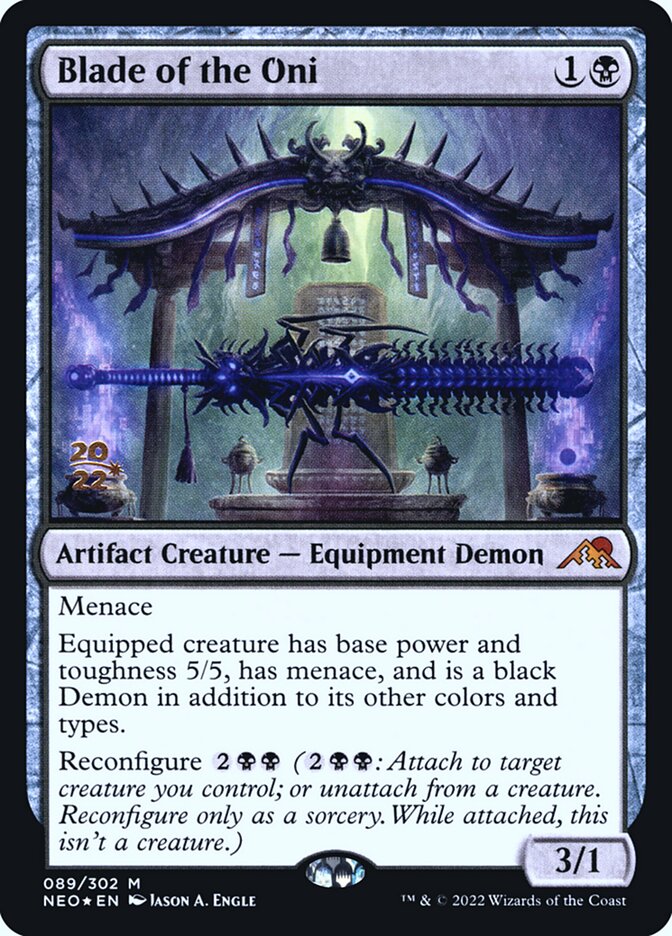 Magic the Gathering Card - Blade of the Oni - MTG Circle