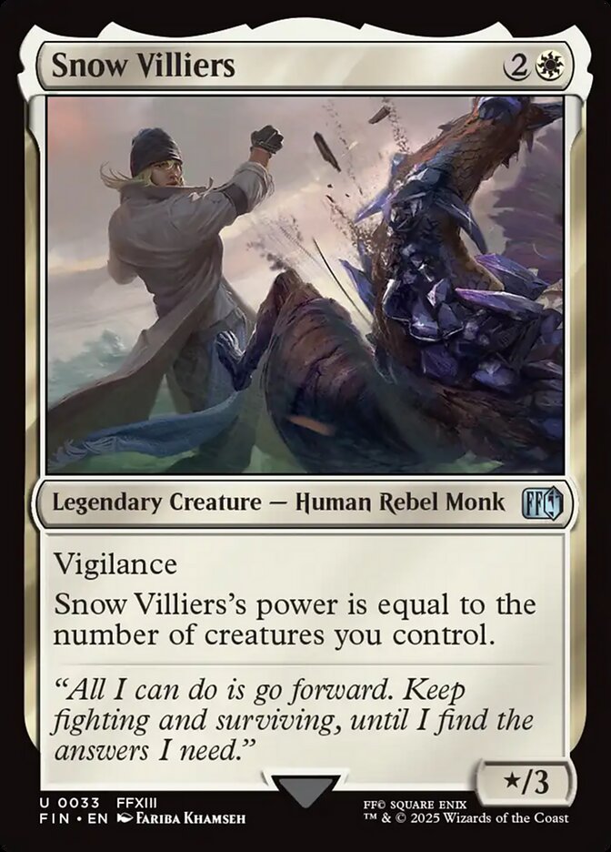 Magic the Gathering Card - Snow Villiers - MTG Circle