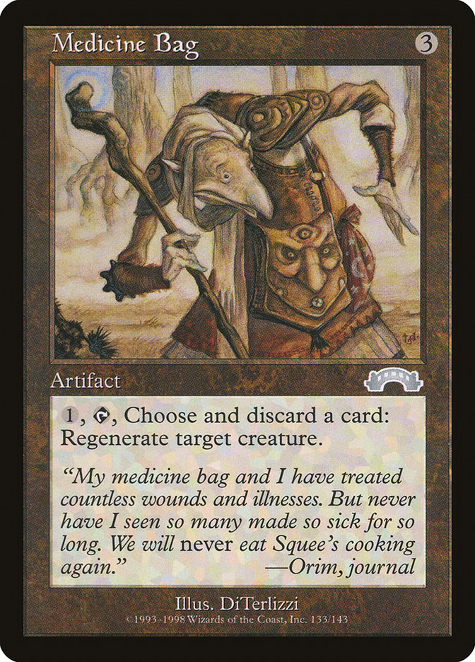Magic the Gathering Card - Medicine Bag - MTG Circle