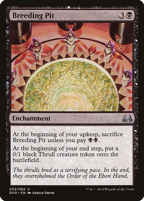 Magic the Gathering Card - Breeding Pit - MTG Circle