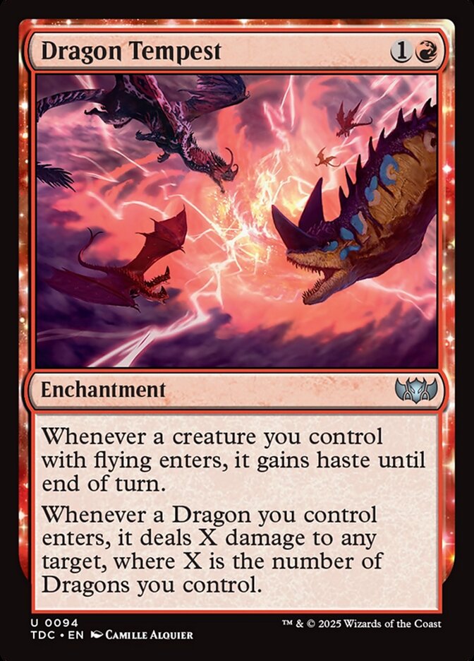 Magic the Gathering Card - Dragon Tempest - MTG Circle