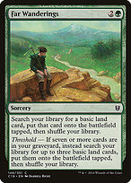 Magic the Gathering Card - Far Wanderings - MTG Circle