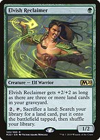 Magic the Gathering Card - Elvish Reclaimer - MTG Circle