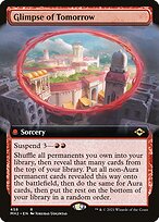 Magic the Gathering Card - Glimpse of Tomorrow - MTG Circle