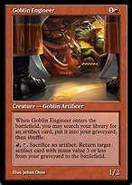 Magic the Gathering Card - Goblin Engineer - MTG Circle