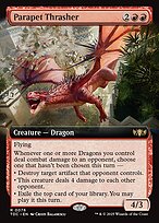 Magic the Gathering Card - Parapet Thrasher - MTG Circle