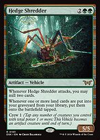 Magic the Gathering Card - Hedge Shredder - MTG Circle