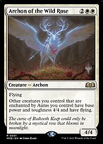 Magic the Gathering Card - Archon of the Wild Rose - MTG Circle