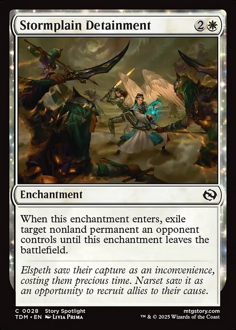 Magic the Gathering Card - Stormplain Detainment - MTG Circle