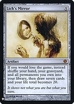 Magic the Gathering Card - Lich's Mirror - MTG Circle