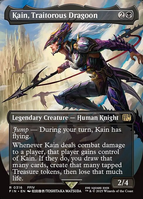 Magic the Gathering Card - Kain, Traitorous Dragoon - MTG Circle