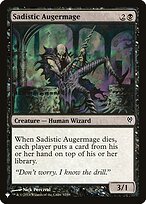 Magic the Gathering Card - Sadistic Augermage - MTG Circle