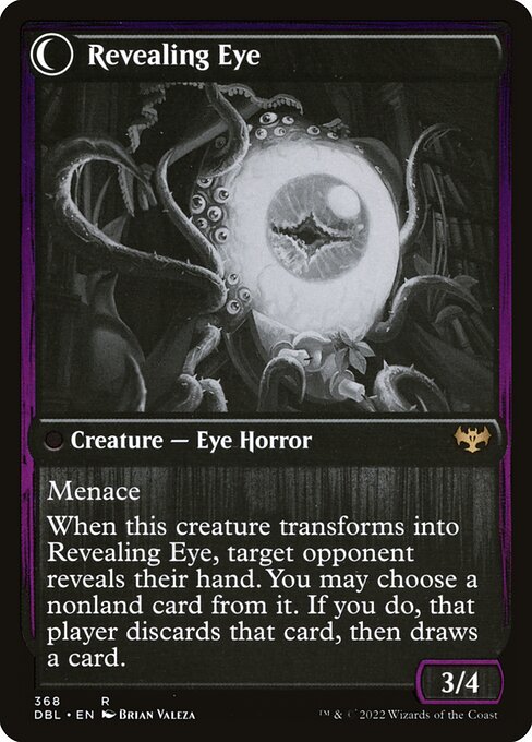 Magic the Gathering Card - Revealing Eye - MTG Circle