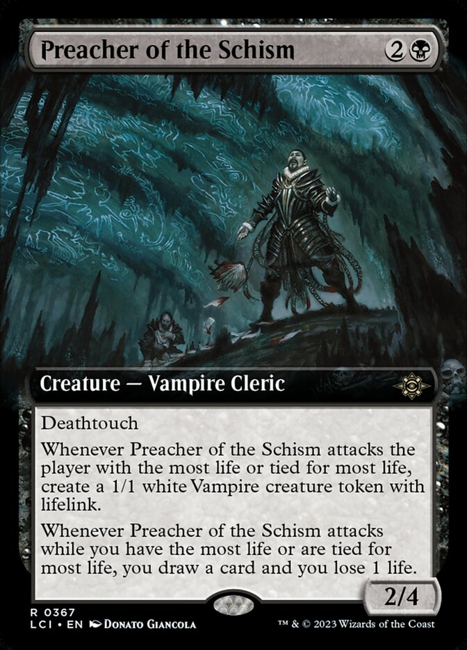 Magic the Gathering Card - Preacher of the Schism - MTG Circle