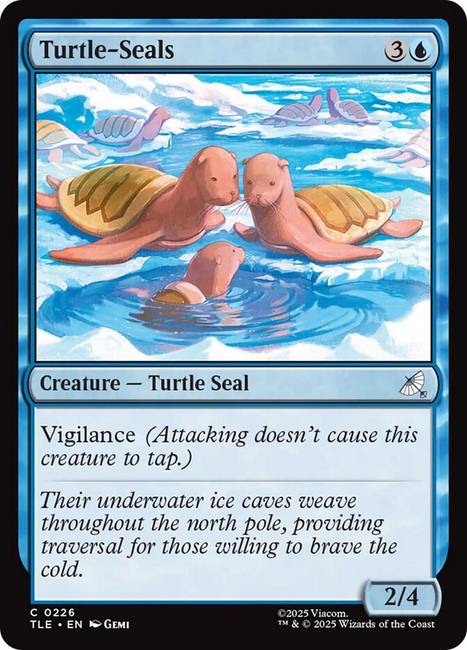 Magic the Gathering Card - Turtle-Seals - MTG Circle