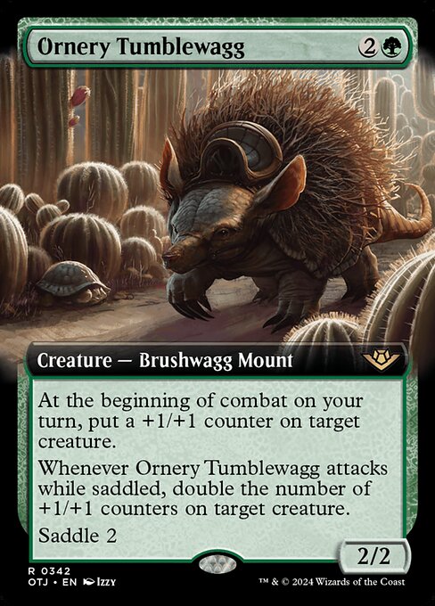 Magic the Gathering Card - Ornery Tumblewagg - MTG Circle