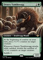 Magic the Gathering Card - Ornery Tumblewagg - MTG Circle