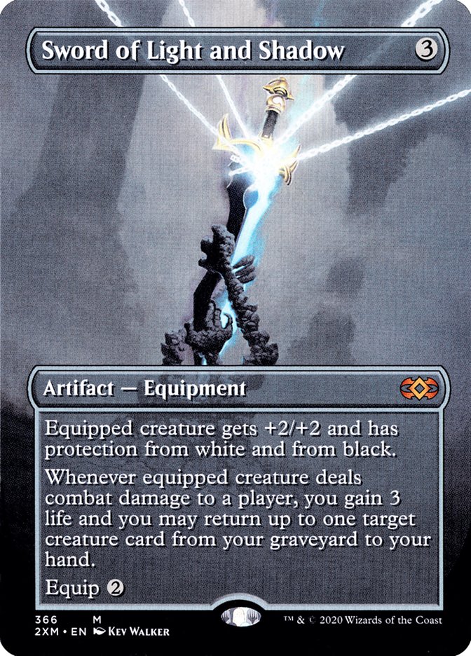 Magic the Gathering Card - Sword of Light and Shadow - MTG Circle