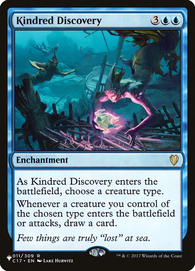 Magic the Gathering Card - Kindred Discovery - MTG Circle
