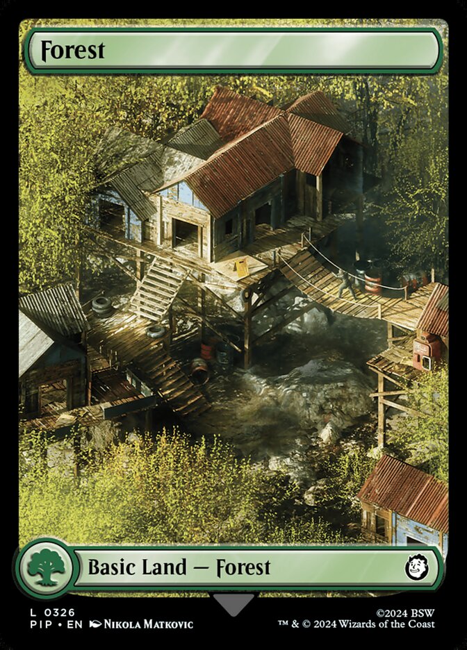 Magic the Gathering Card - Forest - MTG Circle