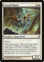 Magic the Gathering Card - Custodi Squire - MTG Circle