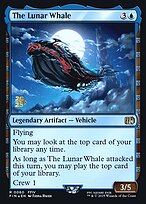 Magic the Gathering Card - The Lunar Whale - MTG Circle