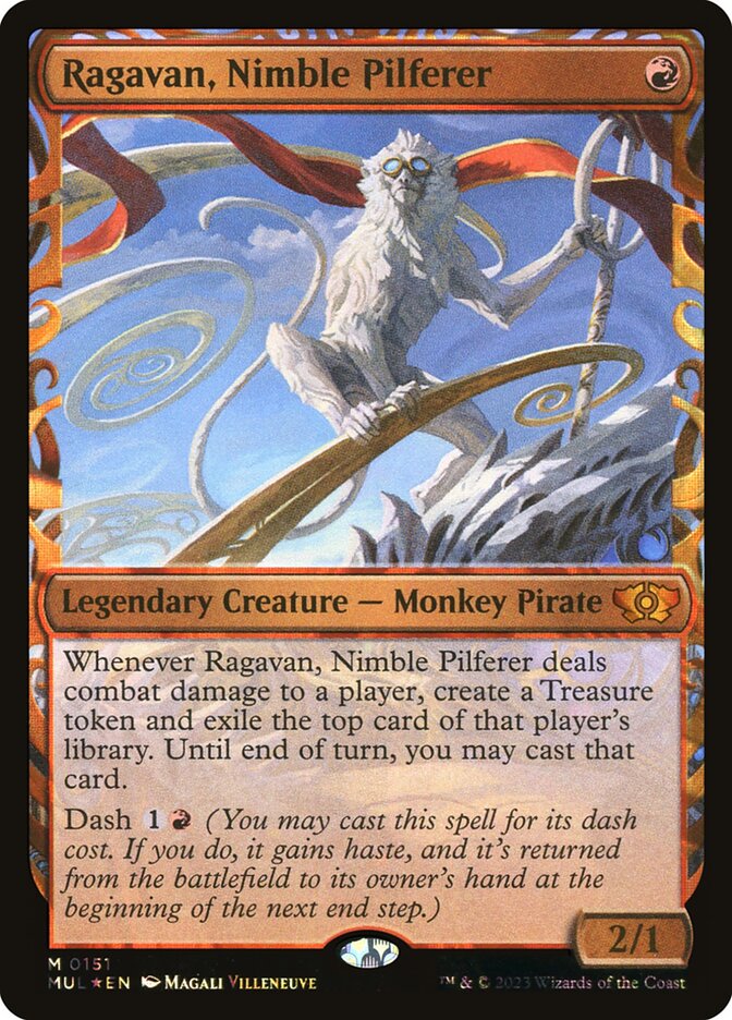 Magic the Gathering Card - Ragavan, Nimble Pilferer - MTG Circle