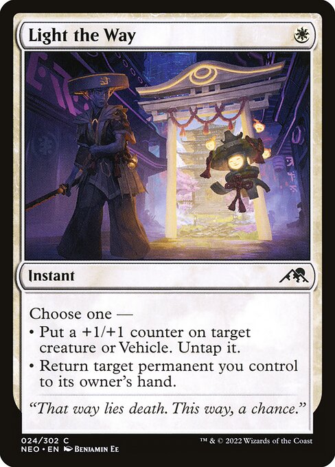 Magic the Gathering Card - Light the Way - MTG Circle