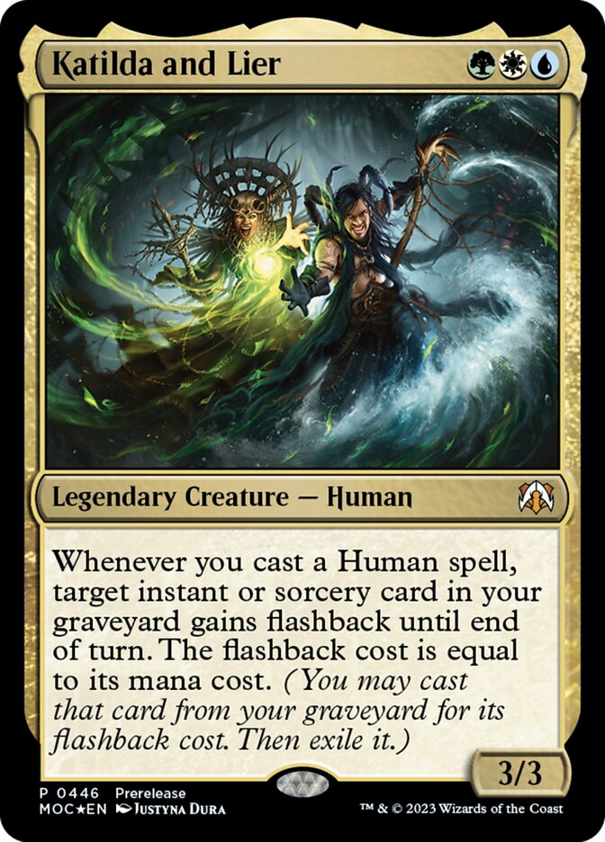 Magic the Gathering Card - Katilda and Lier - MTG Circle