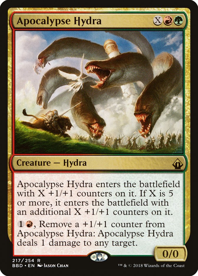 Magic the Gathering Card - Apocalypse Hydra - MTG Circle