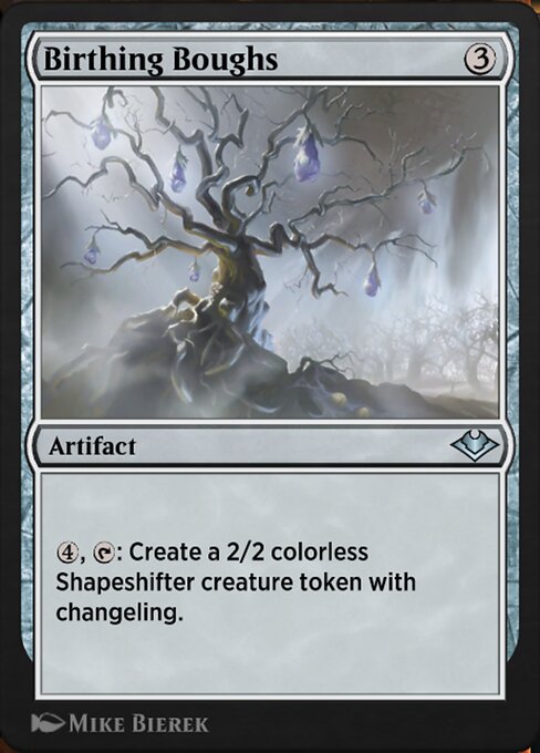 Magic the Gathering Card - Birthing Boughs - MTG Circle