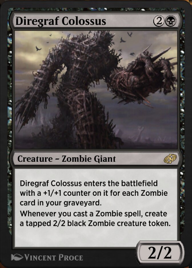 Magic the Gathering Card - Diregraf Colossus - MTG Circle