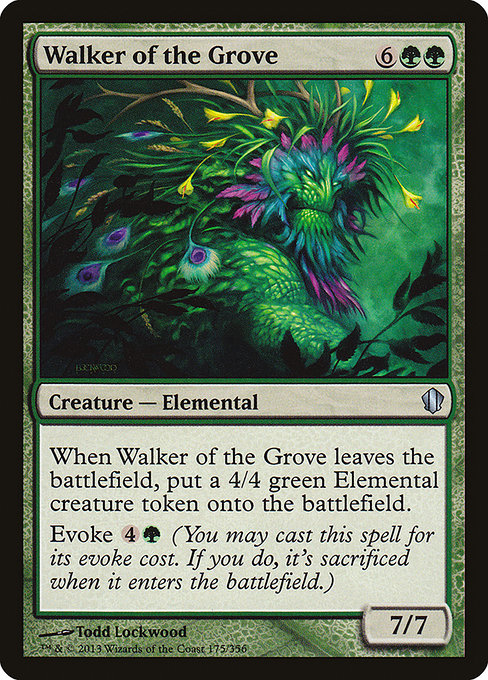 Magic the Gathering Card - Walker of the Grove - MTG Circle