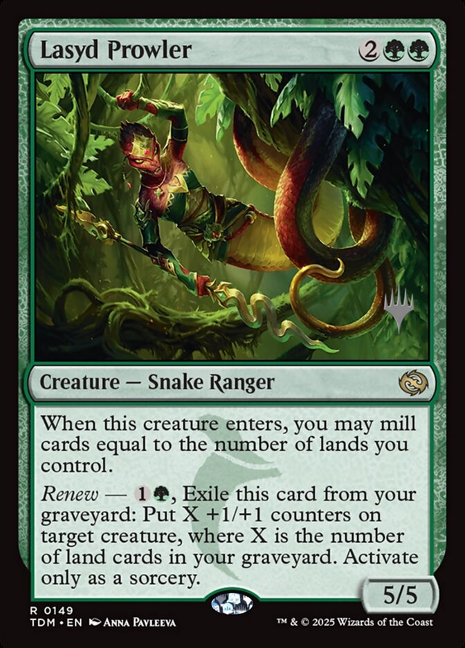 Magic the Gathering Card - Lasyd Prowler - MTG Circle