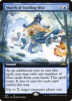 Magic the Gathering Card - March of Swirling Mist - MTG Circle