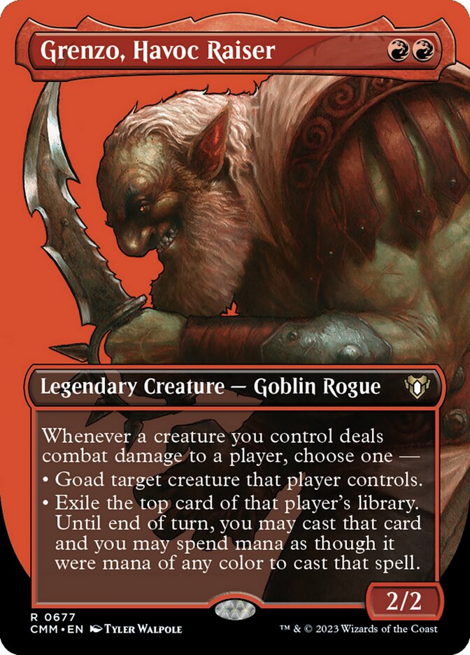 Magic the Gathering Card - Grenzo, Havoc Raiser - MTG Circle