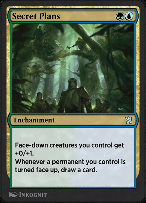 Magic the Gathering Card - Secret Plans - MTG Circle