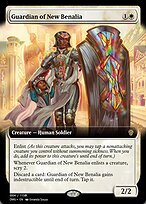 Magic the Gathering Card - Guardian of New Benalia - MTG Circle