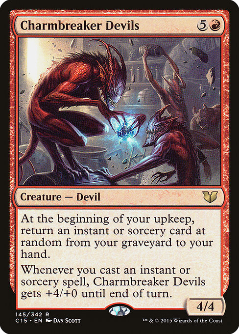 Magic the Gathering Card - Charmbreaker Devils - MTG Circle
