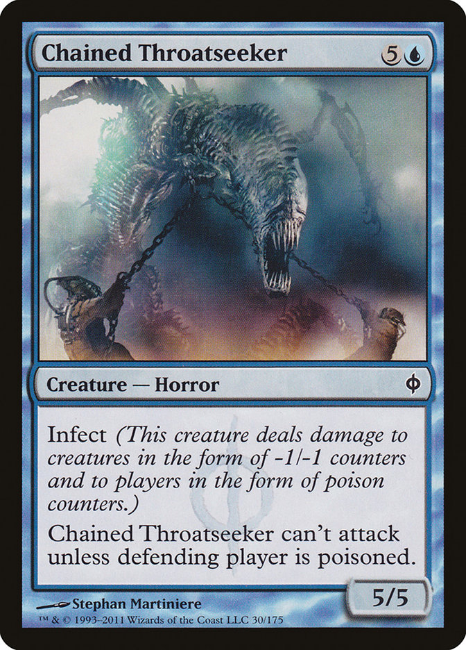 Magic the Gathering Card - Chained Throatseeker - MTG Circle
