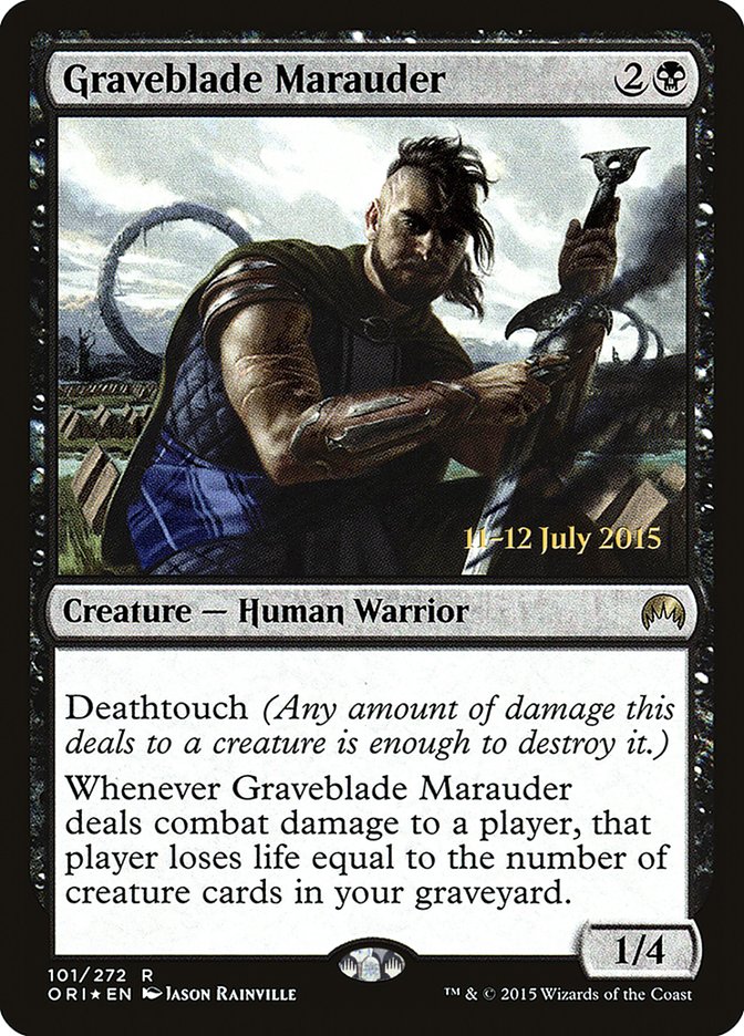 Magic the Gathering Card - Graveblade Marauder - MTG Circle