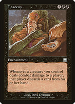 Magic the Gathering Card - Larceny - MTG Circle