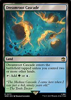 Magic the Gathering Card - Dreamroot Cascade - MTG Circle