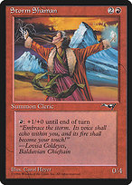 Magic the Gathering Card - Storm Shaman - MTG Circle