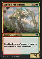 Magic the Gathering Card - Zendikar Incarnate - MTG Circle