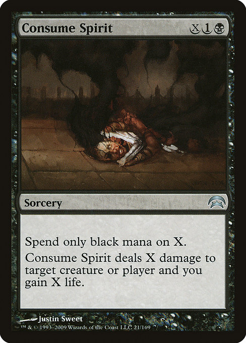 Magic the Gathering Card - Consume Spirit - MTG Circle