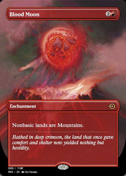 Magic the Gathering Card - Blood Moon - MTG Circle